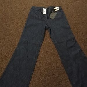 Dressy flare leg jeans